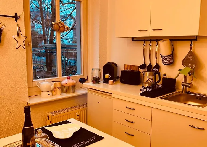 Stylische Altbauwohnung Striesen Ruhig Und Zentral 公寓 *